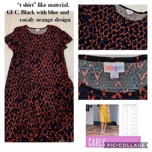Patterned Carly LLR - Lularoe